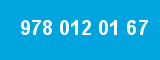 978 012 01 67
